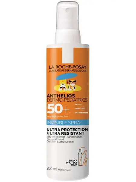 ЛЯ РОШ ПОЗЕ (LA ROCHE POSAY) Антгелиос спрей солнцезащит SPF50+ невидимый детский 200мл (Лореаль С.А., ФРАНЦИЯ)