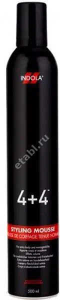 ИНДОЛА 4+4 мусс д/укладки 500мл (Индола, ВЕНГРИЯ)