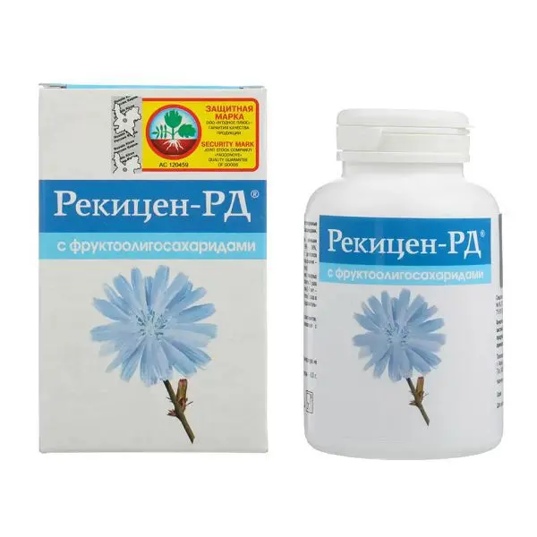 РЕКИЦЕН-РД табл. 0.7г N90 с фруктоолигосахаридами (Ягодное Плюс, РФ)