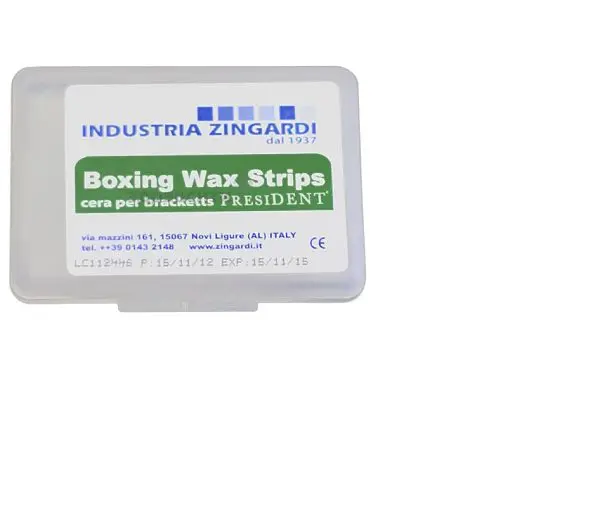 БОКСИНГ ВОКС СТРИПС (BOXING WAX STRIPS) воск зуботехнический в полосках N7 (Индастри Зингарди, ИТАЛИЯ)