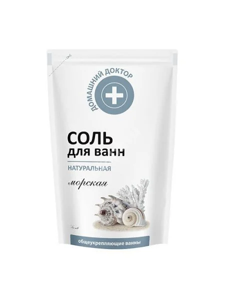 ДОМАШНИЙ ДОКТОР соль морская д/ванн Натуральная 500г (Эльфа НПО, УКРАИНА)