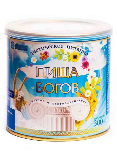 ПИЩА БОГОВ коктейль соево-белковый 300г Ананас (Витапром, РФ)