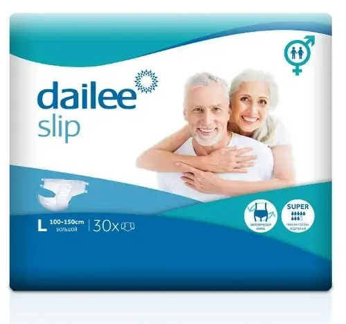 ДЭЙЛИ (DAILEE) Super подгузники д/взрослых р.L N30 (Драйлок Технолоджис, РФ)