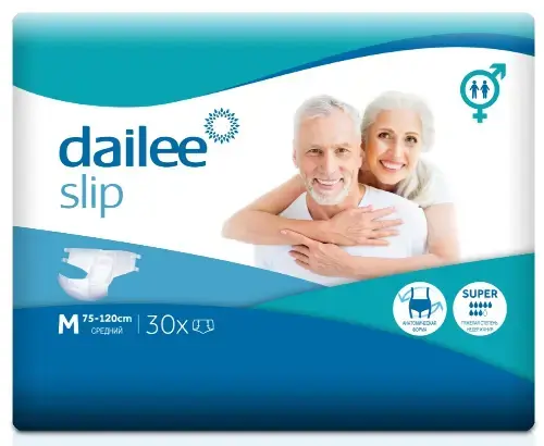 ДЭЙЛИ (DAILEE) Super подгузники д/взрослых р.M N30 (Драйлок Технолоджис, РФ)