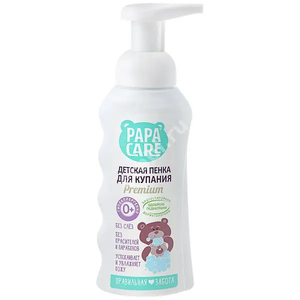 ПАПА КЕА пенка д/купания с пантенолом детская 250мл (Биоформэль, РФ)