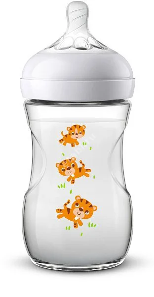 АВЕНТ (Avent) бутылочка пласт. 260мл силик соска Natural скошен/медл поток SCF070/20 (ФИЛИПС  ЭЛЕКТРОНИКС, ИНДОНЕЗИЯ)