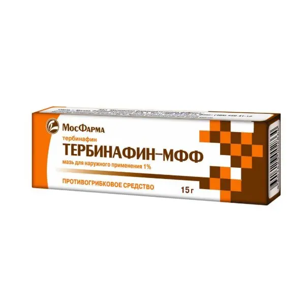 ТЕРБИНАФИН крем 1% - 15г N1 (Московская Ф.Ф., РФ)