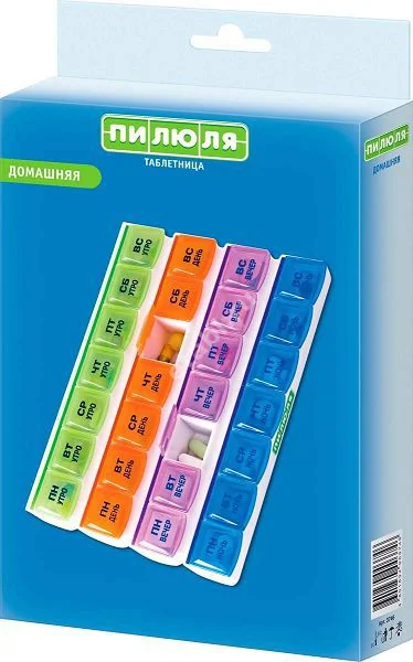 ТАБЛЕТНИЦА (7 дней) 4 отд (утро/вечер/день/ночь) (НИНБО, КИТАЙ)