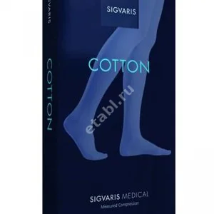 ЧУЛКИ Сигварис Cotton 2кк арт.50443 р.М/Д беж откр. мыс (Сигварис, ШВЕЙЦАРИЯ)