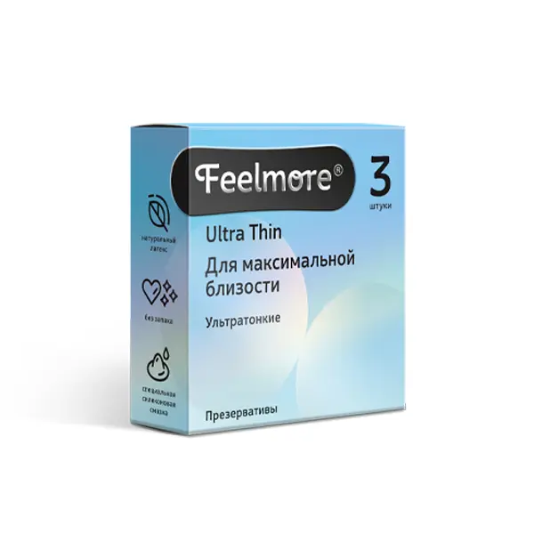 ФИИЛМОР (FEELMORE) презервативы Ultra Thin N3 (ОБНОВЛЕНИЕ, РФ)