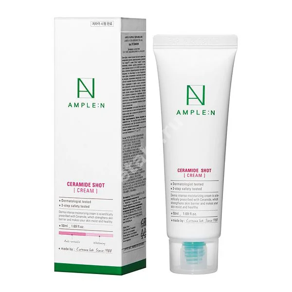 АМПЛЕН (AMPLE:N)  Ceramide Shot крем для лица с церамидами 50мл (Кореана Косметикс, РЕСПУБЛИКА КОРЕЯ)
