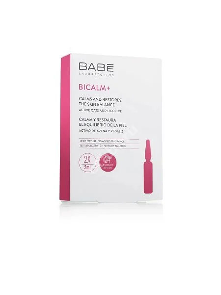 BABE Bicalm+ концентрат для лица восстан-щий д/чувств кожи (амп.) 2мл N2 (БАБЕ Лабораторис, ИСПАНИЯ)