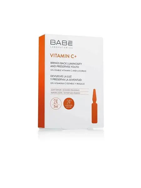 BABE Vitamin C+ концентрат для лица д/сияния/гладкости кожи (амп.) 2мл N2 (БАБЕ Лабораторис, ИСПАНИЯ)