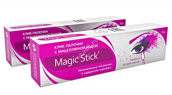 МАДЖИК СТИК ватные палочки для коррекции макияжа N12 (Елатомский Приборный завод, РФ)