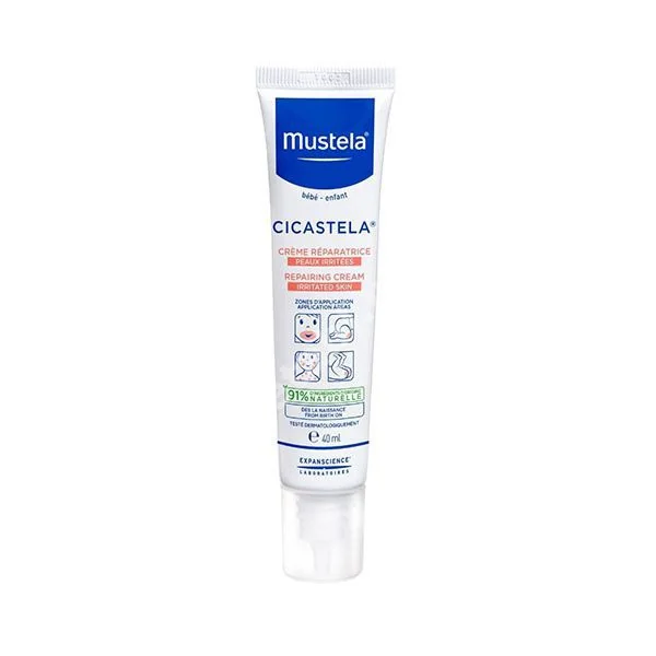 МУСТЕЛА (MUSTELA) Cicastela крем восстан/увлаж 40мл (Лаборатория Экспансьянс, ФРАНЦИЯ)