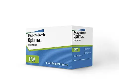 ЛИНЗЫ КОНТАКТНЫЕ Bausch+Lomb Optima FW 4шт традиц 3мес дневн б/цв -5.00 8.4 (Бауш энд Ломб Инкорпорейтед, ФРАНЦИЯ)