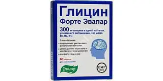 ГЛИЦИН ФОРТЕ табл. д/рассас. 300мг - 0.6г N60 (ЮПЕКО, РФ)