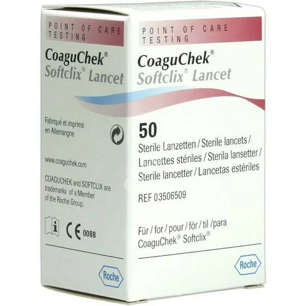ЛАНЦЕТ КоагуЧек Softclix N50 (РОШ ДИАБЕТЕС, ГЕРМАНИЯ)