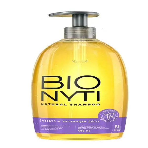 БИОНУТИ (BIONYTI) шампунь для волос густота и активация роста 400мл (СПЛАТ, РФ)