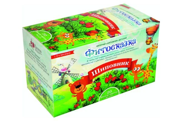 ФИТОСКАЗКА Шиповник фиточай (фильтр-пак.) 1.2г N20 (Калина, БЕЛАРУСЬ)