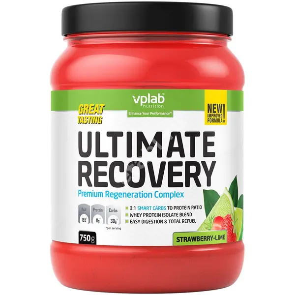 АЛЬТИМЕЙТ РЕКОВЕРИ ВПЛаб (VPLab) пор. (банк.) 750г N1 Клубника/Лайм (ВП Лаборатори, ВЕЛИКОБРИТАНИЯ)