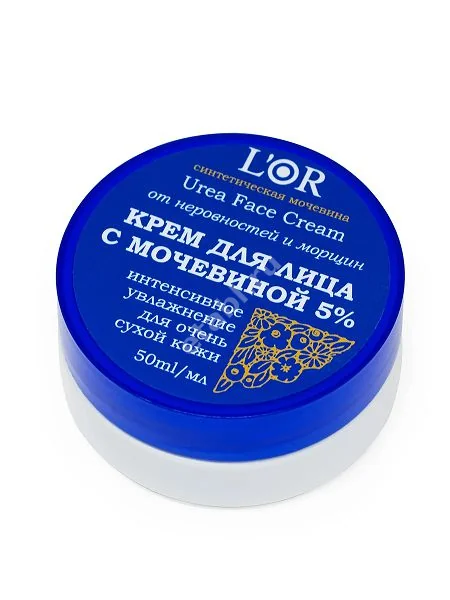 ДНЦ (DNC) L`Or крем для лица д/очень сухой кожи мочевина 5% 50мл (ДНЦ Косметика, РФ)