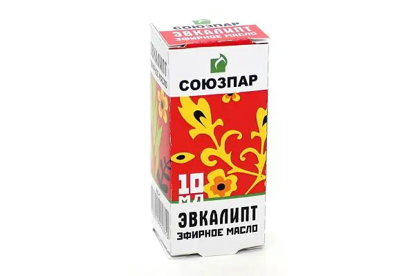 МАСЛО ЭФИРНОЕ Эвкалипт 10мл (Эльфарма.ру, РФ)