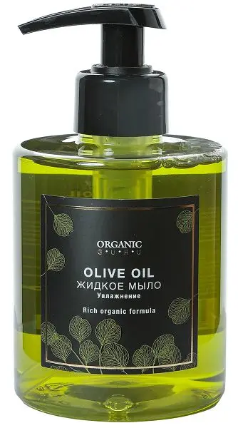 ОРГАНИК ГУРУ Olive Oil мыло жидкое увлаж 300мл (Скай Органик, ВЕЛИКОБРИТАНИЯ)