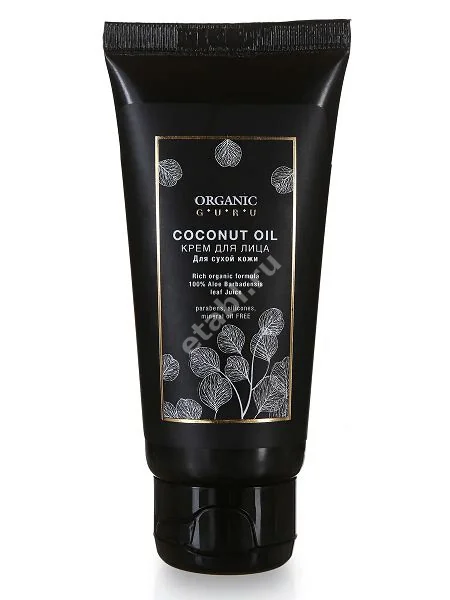 ОРГАНИК ГУРУ Coconut Oil крем для лица д/сухой кожи 60мл (Скай Органик, ВЕЛИКОБРИТАНИЯ)