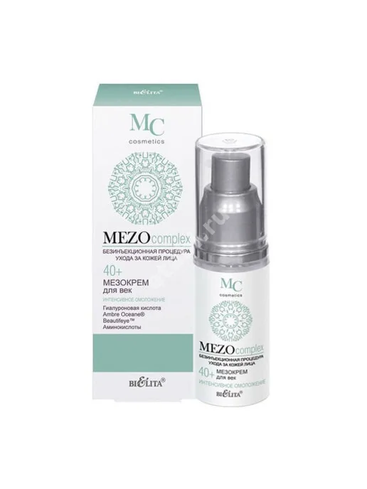 БЕЛИТА MEZOcomplex крем для век Интенсивное омоложение 40+ 30мл (Белита, БЕЛАРУСЬ)