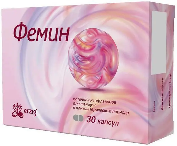 ФЕМИН капс. 0.22г N30 (Фармацевтическая Фабрика, РФ)