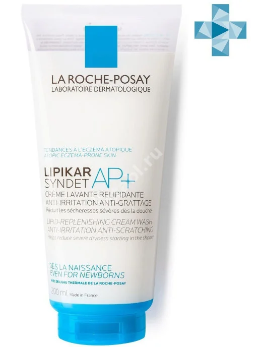 ЛЯ РОШ ПОЗЕ (LA ROCHE POSAY) Липикар АП+ крем-гель для лица/тела очищающ 200мл (Косметик Актив Продюксьон, ФРАНЦИЯ)