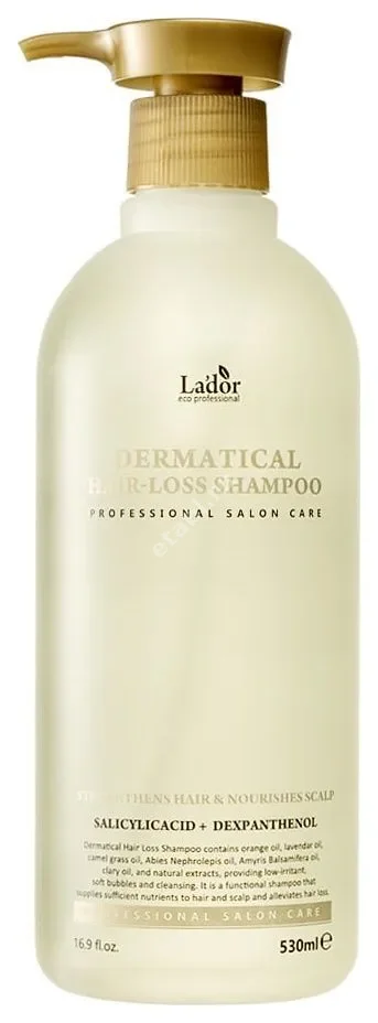 ЛЯ ДОР (LA'DOR) шампунь от выпадения волос Dermatical Hair-Loss 530мл (Ньюген Косметикс, РЕСПУБЛИКА КОРЕЯ)