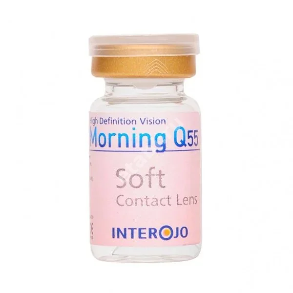 ЛИНЗЫ КОНТАКТНЫЕ ADRIA Morning Q55 vial 1шт традиц 6мес дневн б/цв -6.50 8.6 (Интероджио Инк, РЕСПУБЛИКА КОРЕЯ)