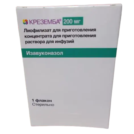 КРЕЗЕМБА лиоф. д/конц. для р-ра д/инф. (фл.) 200мг N1 (ПФАЙЗЕР Инк, США)