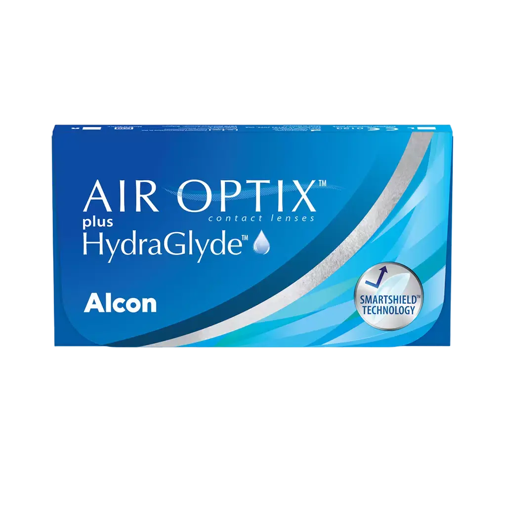 ЛИНЗЫ КОНТАКТНЫЕ AIR Optix Plus HydraGlyde 3шт традиц 1мес дневн б/цв -5.25 8.6 (АЛКОН, США)