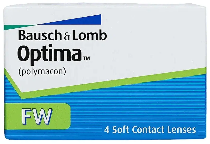 ЛИНЗЫ КОНТАКТНЫЕ Bausch+Lomb Optima FW 4шт традиц 3мес дневн б/цв -4.00 8.4 (Бауш энд Ломб Инкорпорейтед, ФРАНЦИЯ)