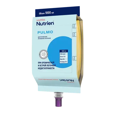 НУТРИЭН Пульмо энтеральное питание 1 000мл (Инфаприм, РФ)