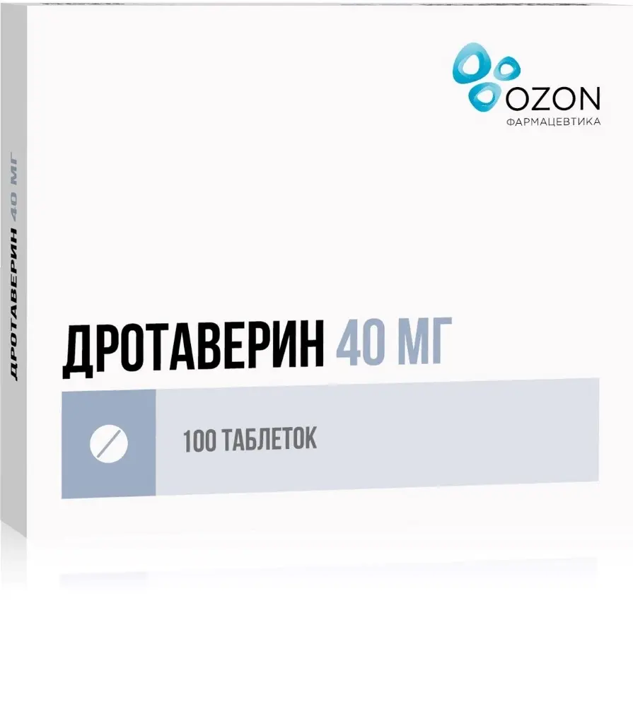 ДРОТАВЕРИН табл. 40мг N100 (ОЗОН, РФ)