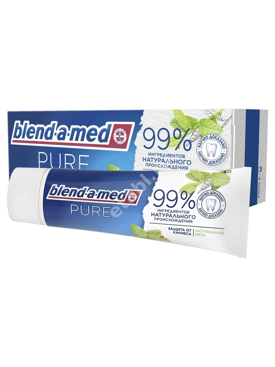 БЛЕНД-А-МЕД Pure зубная паста Защита от кариеса 75мл (ПРОКТЕР & ГЕМБЛ , ГЕРМАНИЯ)