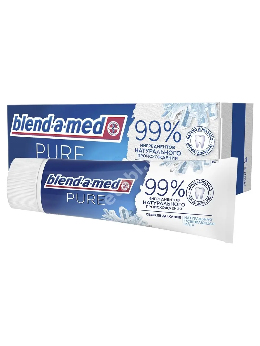 БЛЕНД-А-МЕД Pure зубная паста Свежее дыхание 75мл (ПРОКТЕР & ГЕМБЛ , ГЕРМАНИЯ)