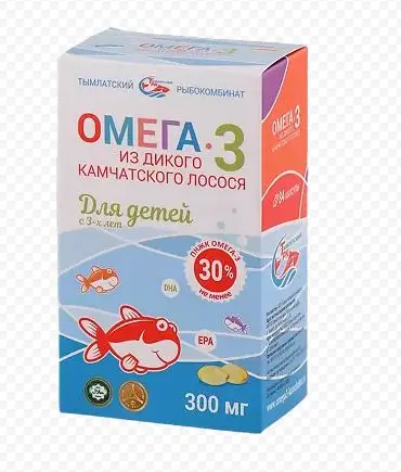 ОМЕГА-3 Салмоника 3+ капс. 300мг - 0.3г N84 (ОМЕГА ТРК, РФ)