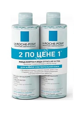 ЛЯ РОШ ПОЗЕ (LA ROCHE POSAY) Эффаклар мицеллярная вода д/жирн/проблемн кожи 400мл N2 (Лореаль С.А., ФРАНЦИЯ)