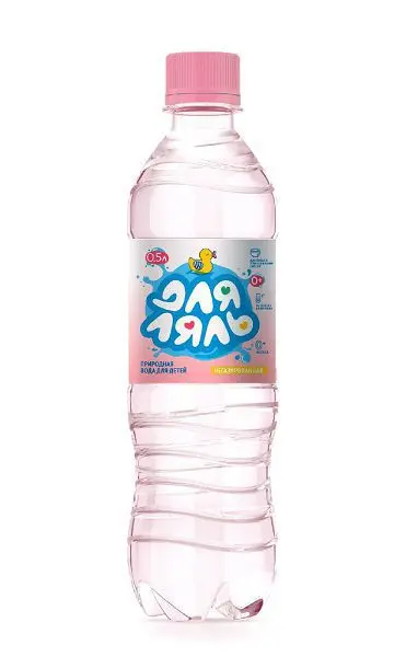 ВОДА ПИТЬЕВАЯ ДЕТСКАЯ негаз. (бут. п/э) 0.5л (Аквалайн, РФ)