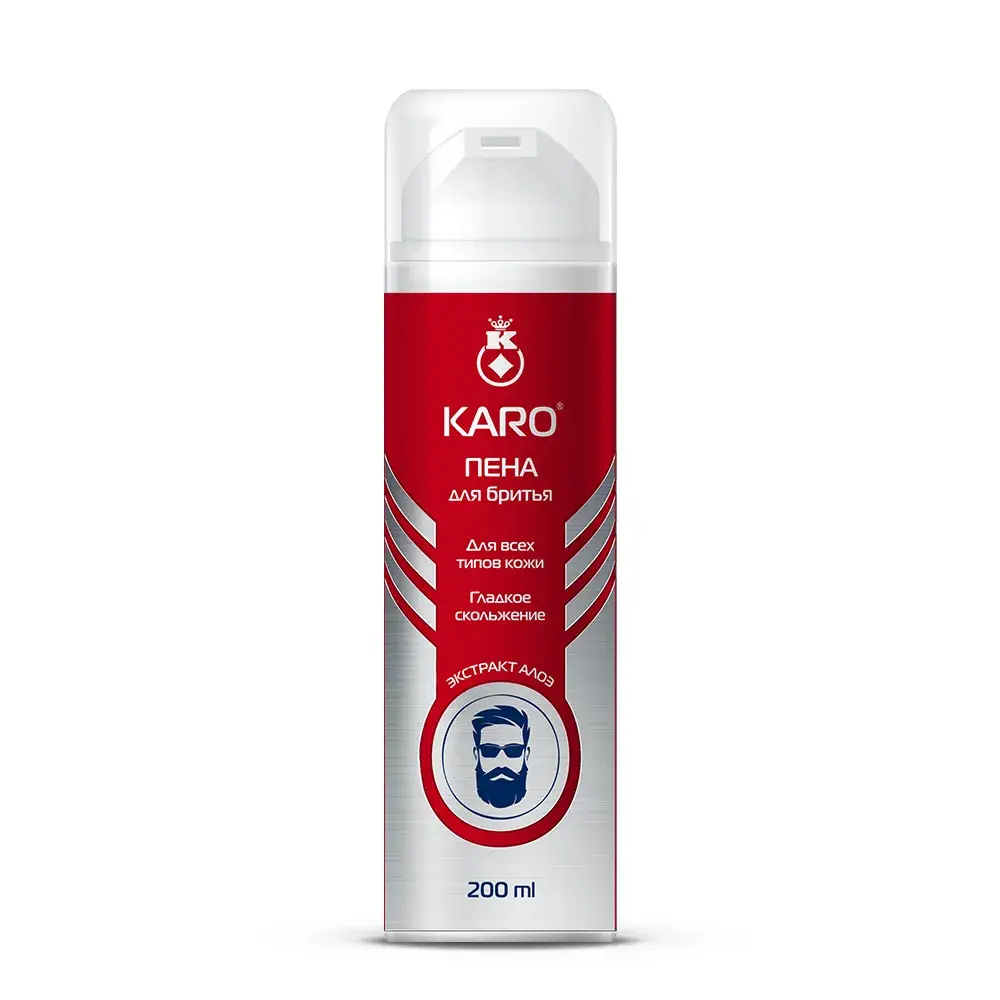 КАРО пена д/бритья 200мл (Аэрофа Аэросол Долум Сан Тидж, ТУРЦИЯ)
