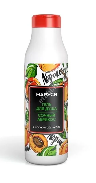 МАРУСЯ гель для душа с маслом абрикоса 400мл (СТМ Эксперт, РФ)