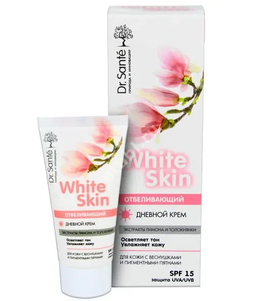 ДОКТОР САНТЕ (DR. SANTE) White Skin крем для лица дневной/отбелив. 50мл (Эльфа НПО, УКРАИНА)