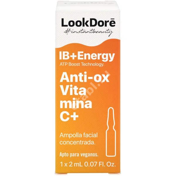 ЛУКДОР (LOOKDORE) IB+Energy сыворотка-концентрат для лица/шеи восстан-щая Вит. С Anti-ox (амп.) 2мл N1 (Магасалфа С.Л., ИСПАНИЯ)