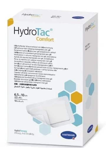 ПОВЯЗКА HydroTac Comfort самофикс. губчатая 6.5х10см N10 (ПАУЛЬ ХАРТМАНН, ГЕРМАНИЯ)
