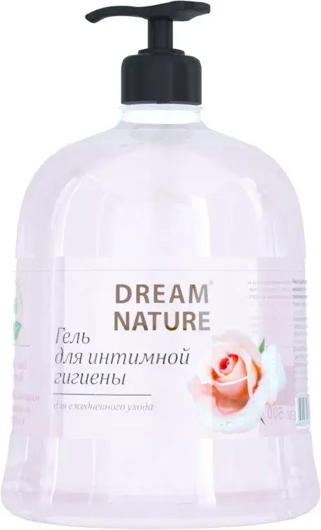 ДРИМ НАТУР (DREAM NATURE) гель для интимной гигиены с молочной кислотой и витаминным комплексом 500мл (ЕвроТек, РФ)